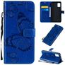 Mobigear Butterfly Samsung Galaxy A51 5G Funda tipo libro Cartera - Azul
