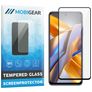 Mobigear Premium POCO M5s Glas Skærmbeskytter - Case Friendly - Sort