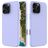 Mobigear Rubber Touch iPhone 16 Pro Max Silicone Capa traseira - Roxo