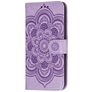 Mobigear Mandala Huawei P40 Capa livro Carteira - Roxo