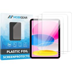 Mobigear iPad 10 (2022) Skärmskydd Skyddsfilm - Skalvänligt (3-pack)