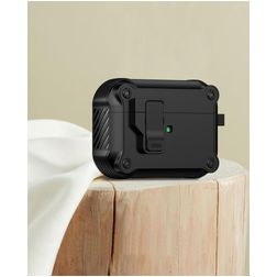 Mobigear Armor Clip Apple AirPods Pro 3 Cover rigida - Nero
