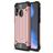 Mobigear Outdoor Samsung Galaxy A40 Plástico rígido Capa traseira Antichoque - Rosa dourado