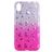 Mobigear Design iPhone XS Max Fleksibel TPU Bagsidecover - Magenta