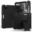 Mobigear ShieldStand iPad Air 4 (2020) Plastica rigida / Silicone Back cover + Portapenna + Supporto - Nero