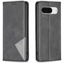 Mobigear Rhombus Slim Google Pixel 8 Funda tipo libro - Negro