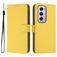Mobigear Urban Wallet OPPO Reno 12 Pro Knížkové pouzdro Peněženka - Žlutá
