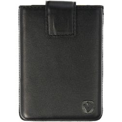Valenta Card Case Pocket Portacarte Pelle - 8 carte - Nero