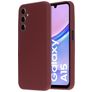 Mobiparts Samsung Galaxy A15 Silicona Carcasa - Plum Red