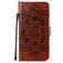 Mobigear Mandala Google Pixel 4a 5G Wallet case - Brown