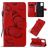 Mobigear Butterfly Samsung Galaxy S10 Lite Capa livro Carteira - Vermelho