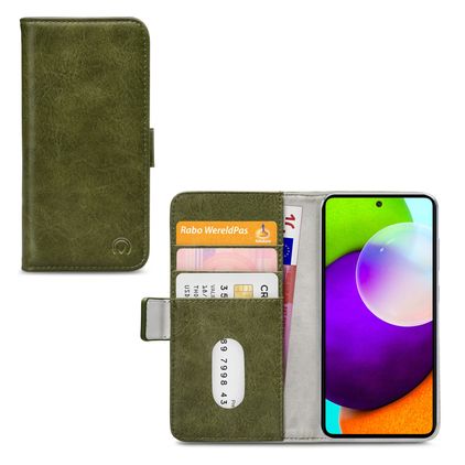 Mobilize Elite Gelly Samsung Galaxy A52 Knížkové pouzdro - Zelená