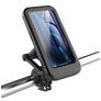 Mobigear Bike Console Držák na kolo na řídítka Pouzdro Univerzální - 193 x 99,2 x 25 mm - Černá