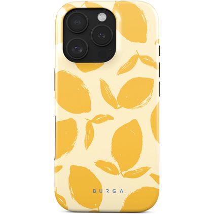 Burga Tough iPhone 16 Pro Max Hardcase Back cover Antiurto - Lemon Tart