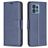 Mobigear Excellent Motorola Edge 40 Pro Knížkové pouzdro Peněženka - Modrá