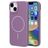 Mobiparts Slim Line iPhone 14 MagSafe Funda Plástico rígido Carcasa - Imperial Purple