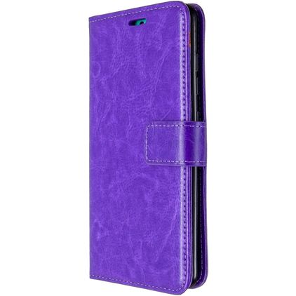 Mobigear Wallet Samsung Galaxy A51 Funda tipo libro Cartera - Morado