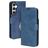 Mobiparts Classic Wallet Samsung Galaxy A55 Lompakkokotelo + Setelitasku - Steel Blue