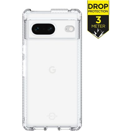 ITSKINS SpectrumClear-R Gennemsigtig Google Pixel 7 Fleksibel TPU Bagsidecover Stødsikkert - Gennemsigtig