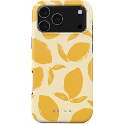 Burga Tough iPhone 17 Pro Max MagSafe Hard Case Back cover Shockproof - Lemon Tart