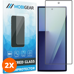 Mobigear Premium Samsung Galaxy Z Fold 7 Szkło hartowane Ochrona ekranu - Kompatybilna z etui - Czarny (2 szt.)