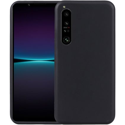 Mobigear Basics Sony Xperia 1 V Flexible TPU Back cover - Black