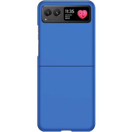Mobigear Colors Motorola Razr 40 Plástico rígido Capa traseira - Azul escuro