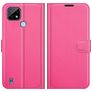 Mobigear Classic Realme C21 Plånboksfodral med sedelfack - Magenta