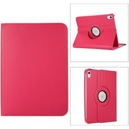 Mobigear DuoStand iPad 10 (2022) Cover a libro girevole - Magenta