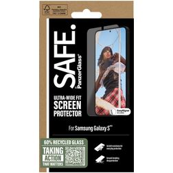 SAFE by PanzerGlass Ultra-Wide-Fit Samsung Galaxy S25 Szkło hartowane Ochrona ekranu - Kompatybilna z etui