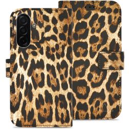 My Style Flex Wallet Samsung Galaxy A26 Wallet case - Wild Leopard