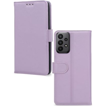Mobilize Premium Gelly Wallet Samsung Galaxy A23 Capa livro Carteira - Roxo
