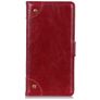 Mobigear Ranch Samsung Galaxy A21 Funda tipo libro Cartera - Burdeos