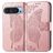 Mobigear Butterfly Google Pixel 10 Pro XL Pungetui med Seddelrum - Rosaguld