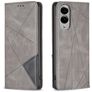 Mobigear Rhombus Slim Samsung Galaxy S25 Edge Pungetui - Grå