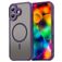 Mobigear Shockproof iPhone 18 MagSafe Funda Plástico rígido Carcasa - Morado
