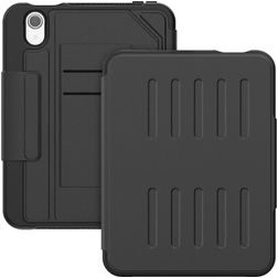 Mobigear Magnetic Folio iPad Mini 7 (2024) Capa livro + Suporte para caneta stylus - Preto
