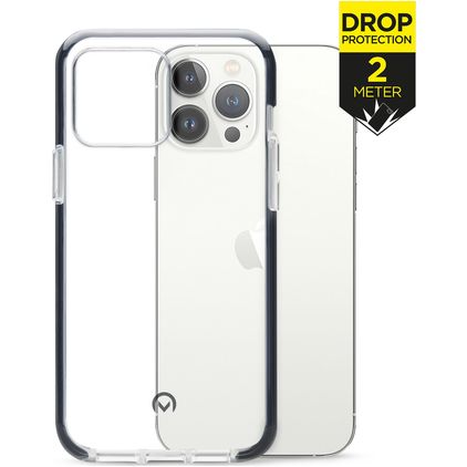 Mobilize Shatterproof iPhone 13 Pro Max Plástico rígido Capa traseira Antichoque - Transparente / Preto