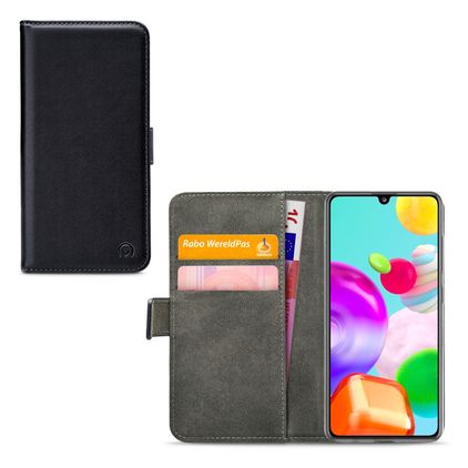 Mobilize Classic Gelly Wallet Samsung Galaxy A41 Knížkové pouzdro Peněženka - Černá