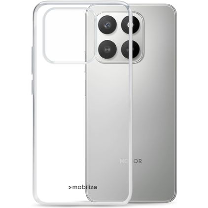Mobilize Gelly Transparente HONOR 400 Smart TPU flexible Carcasa - Transparente