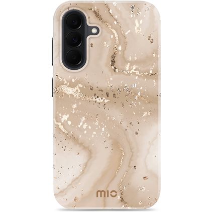 MIO Samsung Galaxy A37 MagSafe Hardcase Back cover - Gold Marble