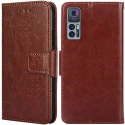 Mobigear Wallet TCL 30 Funda tipo libro Cartera - Marrón