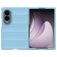 Mobigear Bumpy Samsung Galaxy Z Fold 8 TPU flexível Capa traseira - Azul