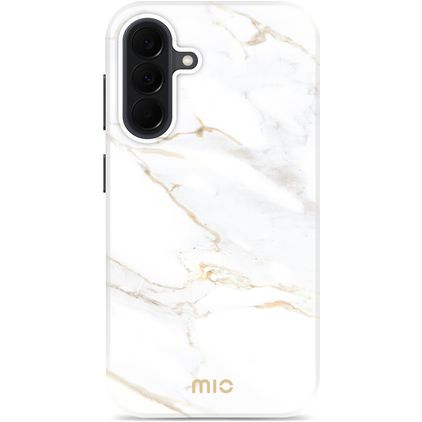 MIO Samsung Galaxy A37 MagSafe Hardcase Etui plecki - White Marble