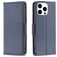 Mobigear Excellent iPhone 16 Pro Max Capa livro Carteira - Azul