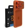 Elite iPhone 17 Pro Aluminio Protector de cámara - Compatible con fundas - Naranja
