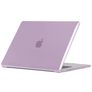 Mobigear Crystal Case MacBook Air 13 Inch (2022-2026) Hardshell MacBook Case - Purple - Model A2681 / A3113 / A3240 / A3449
