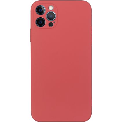 Mobigear Color iPhone 15 Pro Max TPU flessibile Back cover - Rosso