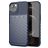 Mobigear Groove iPhone 13 Mini TPU flexível Capa traseira - Azul