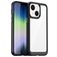 Mobigear Crystal iPhone 14 Plus Hardcase Back cover - Trasparente / Nero